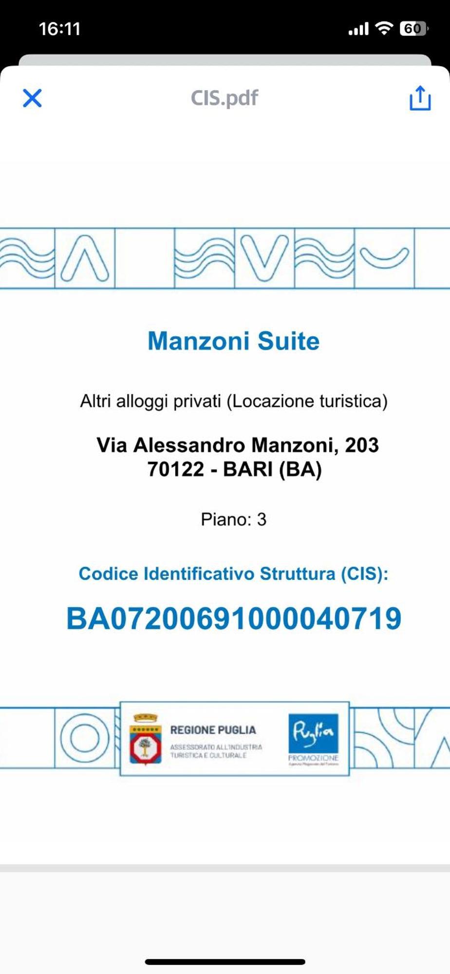 Manzoni Suite Bari Exterior foto